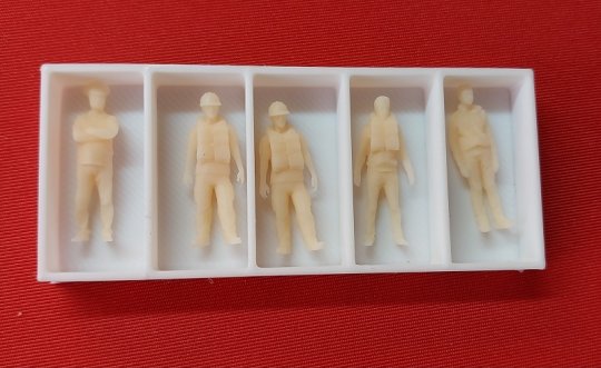 D03 DENİZCİ FİGÜR 1:75 ÖLÇEK 5 ADET