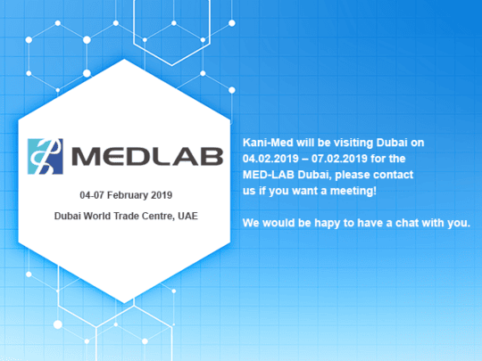 MED-LAB Dubai 04 – 07 February 2019
