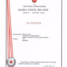 MARKA TESCİL BELGESİ