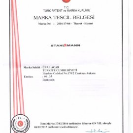 MARKA TESCİL BELGESİ