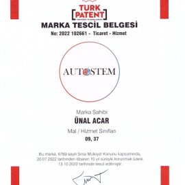 MARKA TESCİL BELGESİ