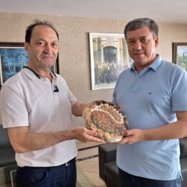 Taşkent Tarım Üniversitesi Rektörü ve A.Ü. Fen Bilimleri Enstitüsü