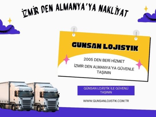 İzmir Almanya Nakliyat