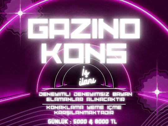 Afyonkarahisar Gazino İş İlanları
