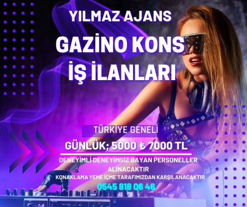 Kahramanmaraş Gazino ve Kons İş İlanları