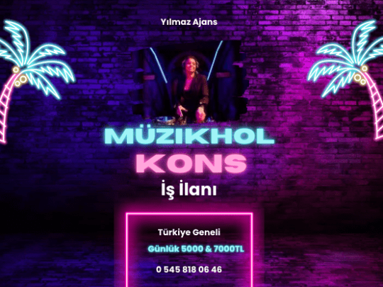 Müzikhol İş İlanı – Gece Kulübü & Eğlence Sektöründe Kariyer Fırsatları