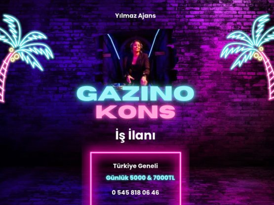 Şanlıurfa Gazino Kons İş İlanı | Güncel ve Güvenilir Kons İş Fırsatları