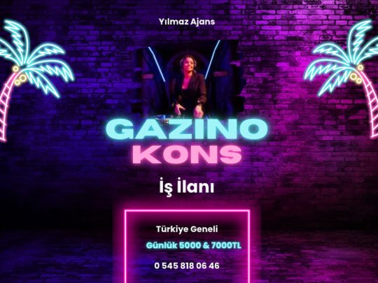 Şanlıurfa Gazino Kons İş İlanı | Güncel ve Güvenilir Kons İş Fırsatları