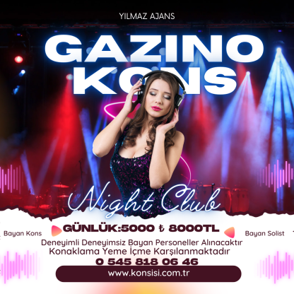 Zonguldak Gazino Kons İş İlanı | Güncel ve Güvenilir Kons İş Fırsatları