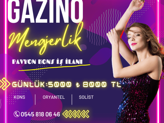 Gazino Kons Menajerlik – Eğlence Sektöründe Profesyonel Yönetim