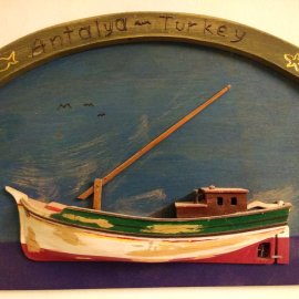 Tasarım_ objeler - Taka modeli eskitme kesit duvar panosu.