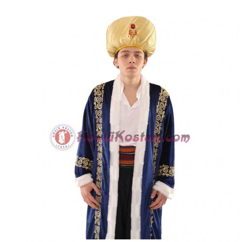 Osmanlı-Kıyafetleri-Mavi