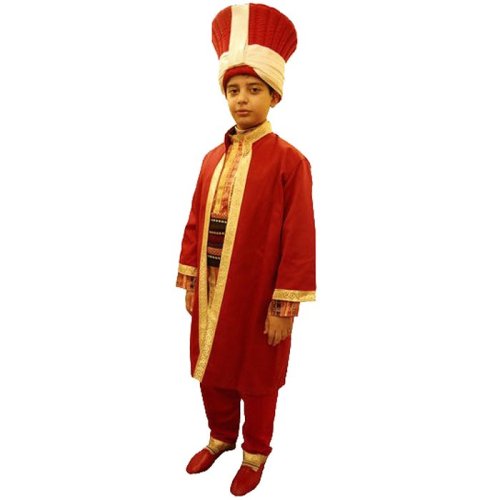 Mehteran Kıyafeti Erkek Kırmızı