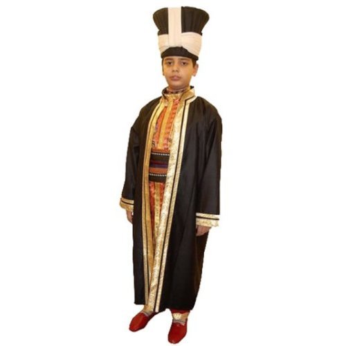 Mehteran Kıyafeti Erkek Siyah