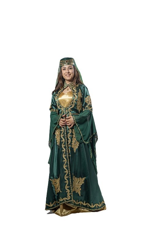 Hürrem Sultan Kostümü Yetişkin 1