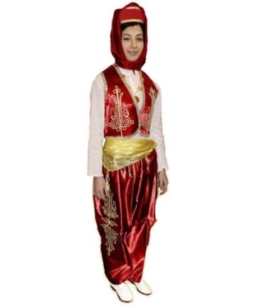 23 Nisan Yöresel Kız Çocuk Kostümü