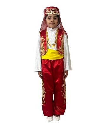 23 Nisan Yöresel Kız Çocuk Kostümü 9