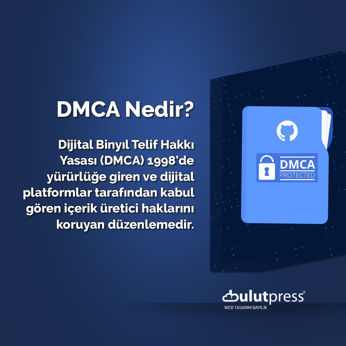 dmca telif hakkı yasası nedir