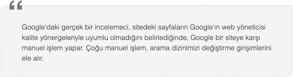 web yöneticisi kalite yönergeleriyle uyumlu