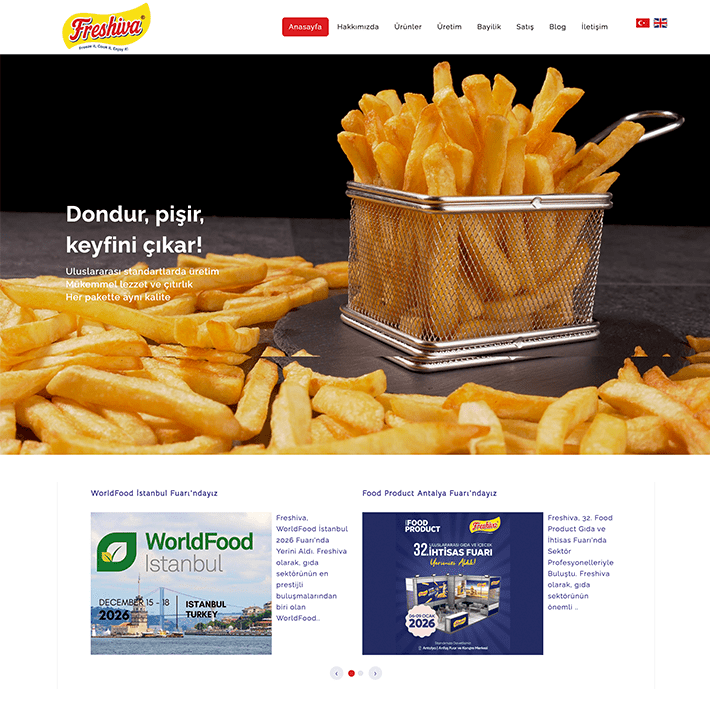 Gıda-Web-Tasarım-Referansı