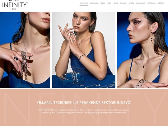 infinity 925 gümüş istanbul website