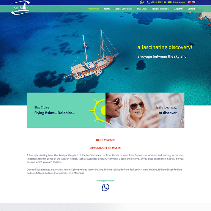 Serkan-Yatçılık-Web-Tasarım-Referansı