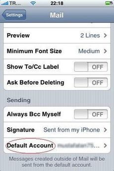 İphone pop3 ayarları 12