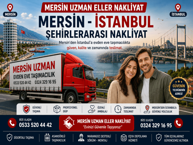 Mersin - İstanbul Arası Şehirlerarası Nakliyat Hizmetleri | Uzman Eller Nakliyat