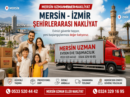 Mersin - İzmir Arası Şehirlerarası Nakliyat Hizmetleri | Uzman Eller Nakliyat