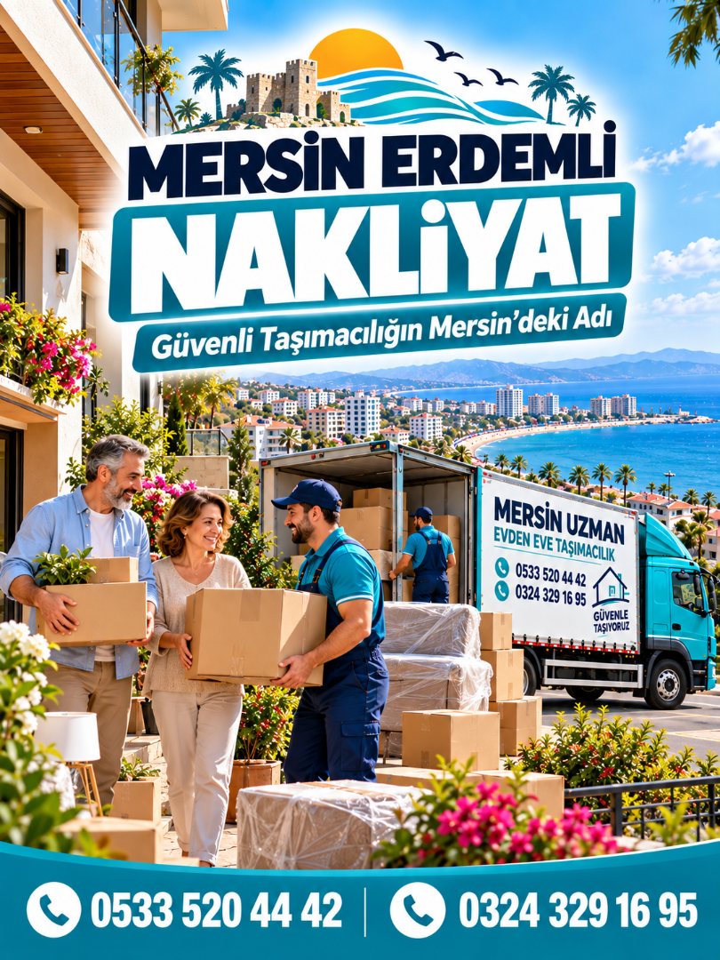 Erdemli-Ev-Tasima