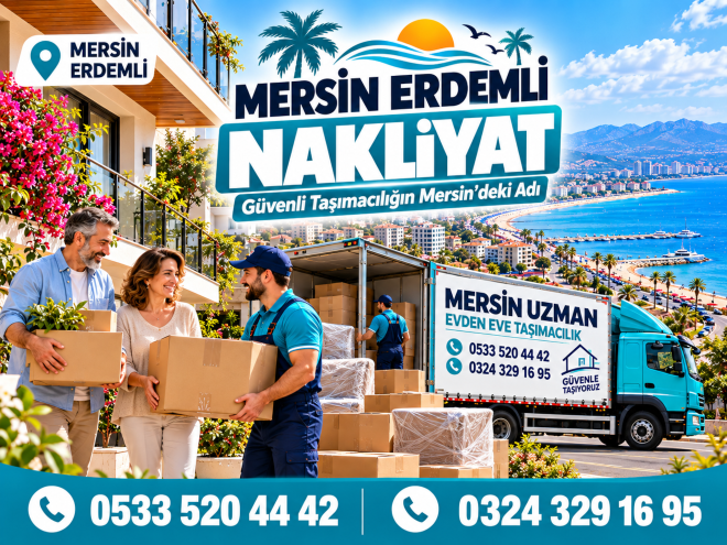 Mersin Erdemli Evden Eve Nakliyat Rehberi | Uzman Eller Nakliyat