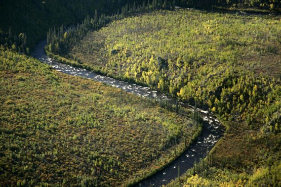 Rivers, Streams, Creeks and Valleys Flowing into Sea in Turkey.