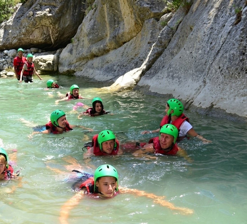 Side Çıkışlı Rafting & Kanyoning Antalya'nın En İyi Macera Turla