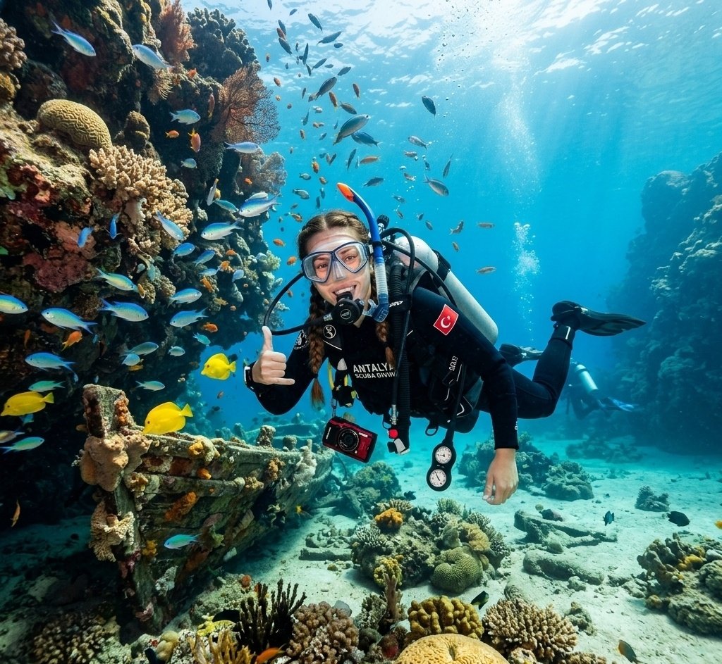 Boğazkent Scuba Diving Turu Antalya'da Keşif Ve Macera