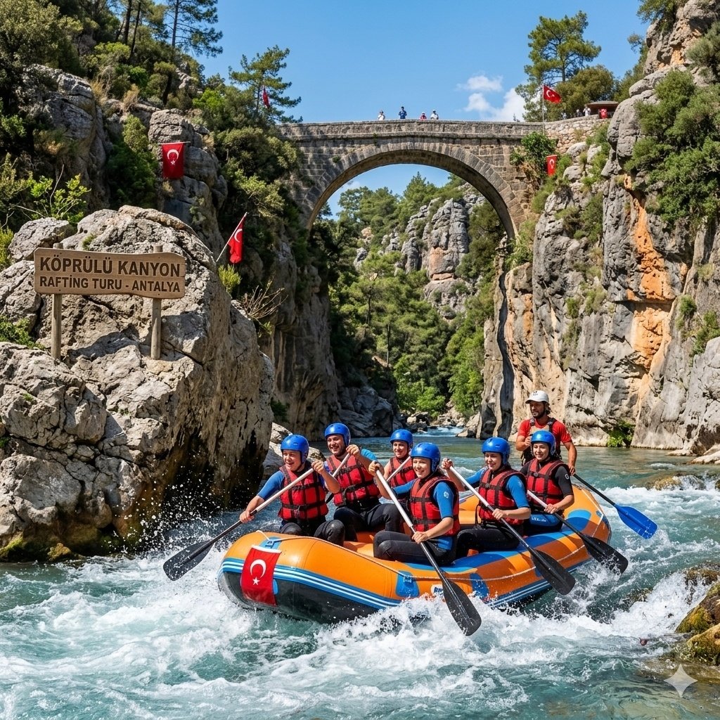 Antalya Rafting Tour Koprulu Canyon