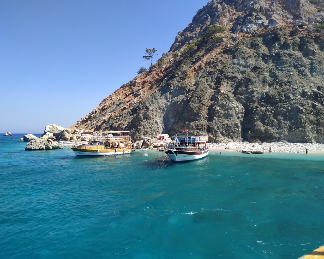 Antalya travel blog: turquoise bay near Adrasan Antalya travel blog: turquoise bay near Adrasan