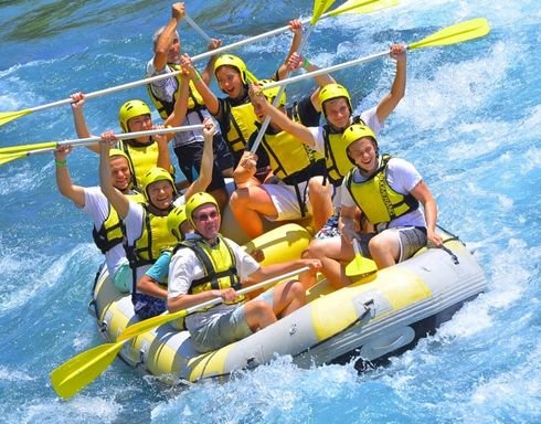 First Time Rafting Participats