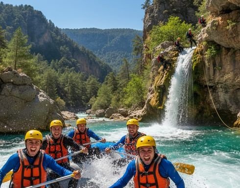 Rafting Canyoning Tour Antalya