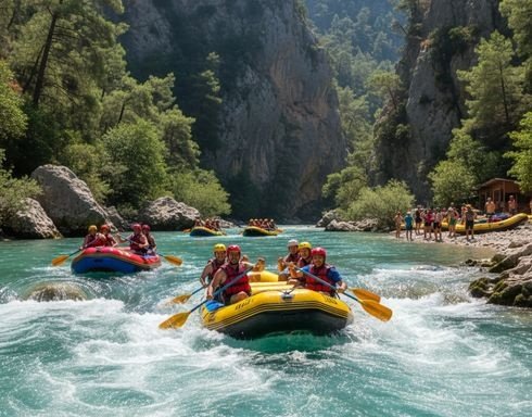 Manavgat Rafting & Waterfalls Explore Antalya Paradise