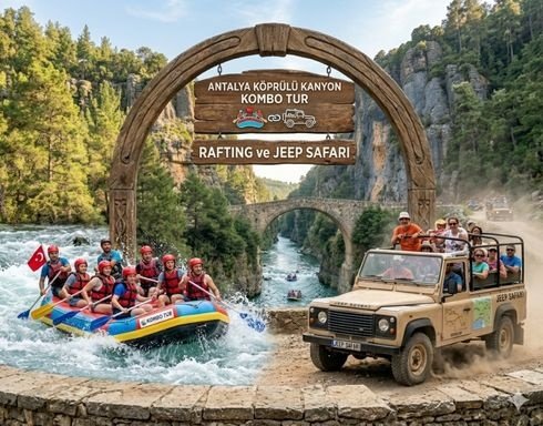 Antalya Jeep Safari & Rafting Tours Thrilling Adventure