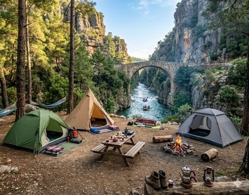 Manavgat Canyon Camping Your Tent Adventure In Köprülü