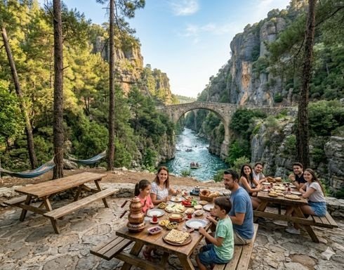Koprulu Canyon Picnic Areas And Picnic Places Koprulu Canyon