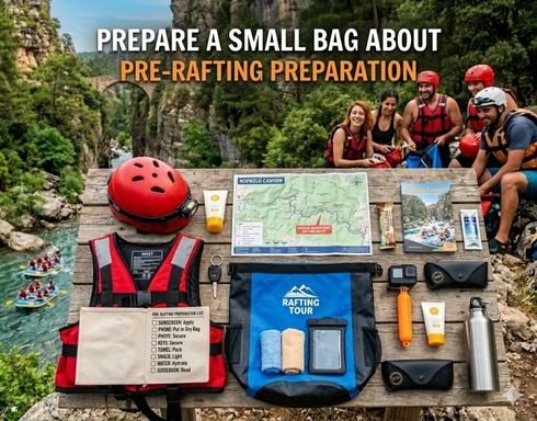 Prepare A Small Bag About Pre-Rafting Preparation
