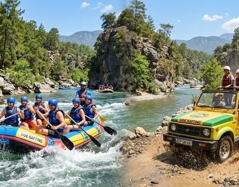 Raftinf And Jeep Safari Tour