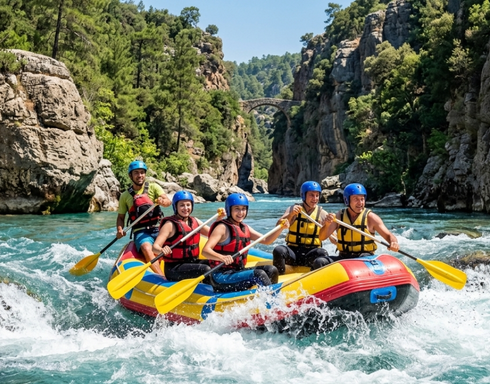 Manavgat Köprülü Kanyon Rafting Unutulmaz Macera