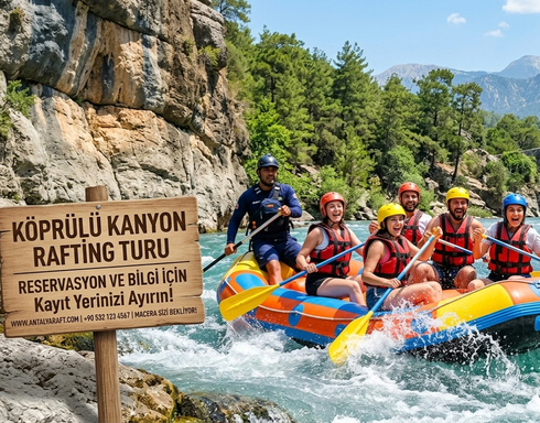 Kemer Rafting Turu Rezervasyon Ve Kemer Rafting İletişim
