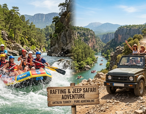 Kemer Rafting Ve Jeep Safari Turu