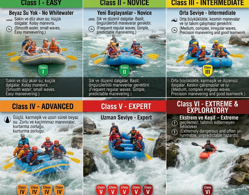 Köprülü Kanyon Rafting Heyecan Dolu Parkur Ve Zorluk Derecesi