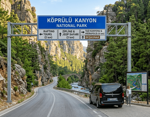 Köprülü Kanyon Yol Tarifi Antalya Kolay Ulaşım Tour Trips