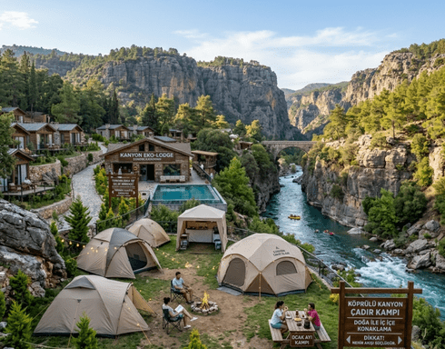 Köprülü Kanyon Kamp Deneyimi - Doğanın Kalbinde Huzur